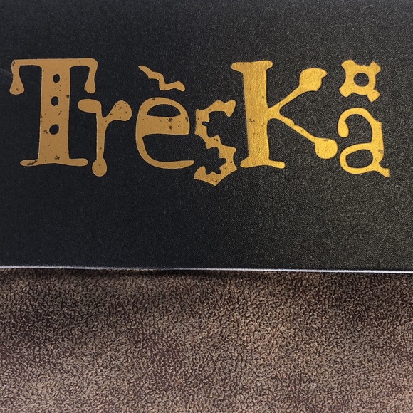 Treska Brown Shoulder Bag With Strap Smaller Bag Inside - Picture 5 of 5